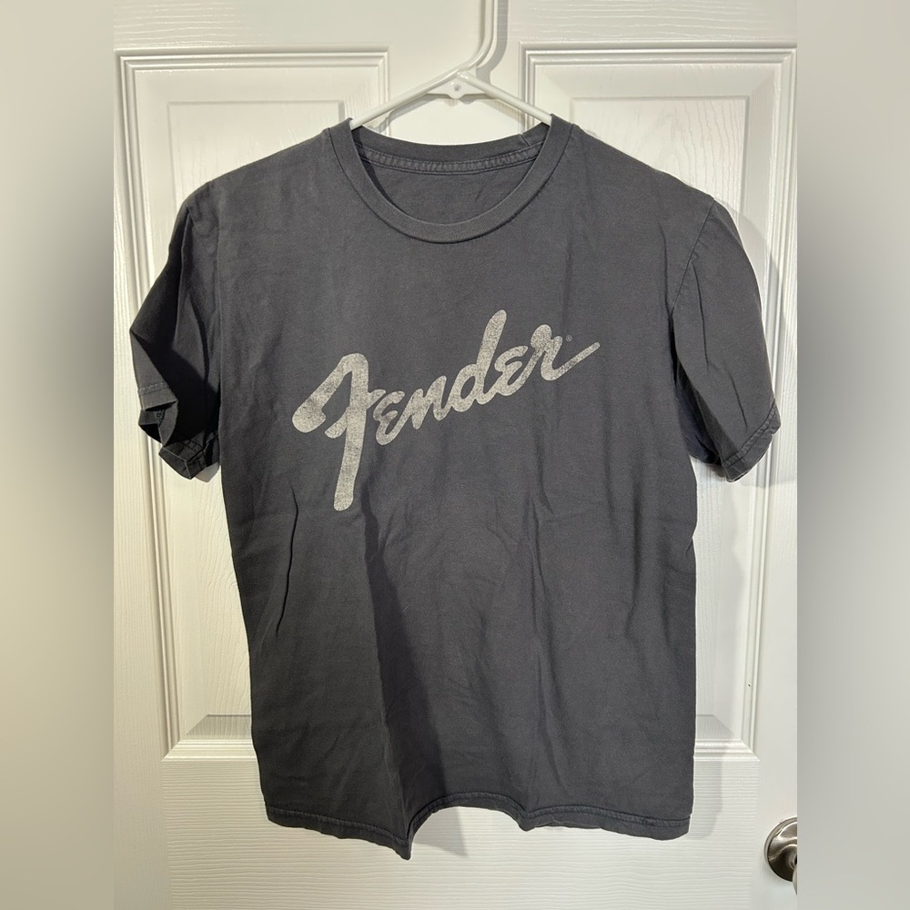 Fender Tee, Unisex, Gray, S
